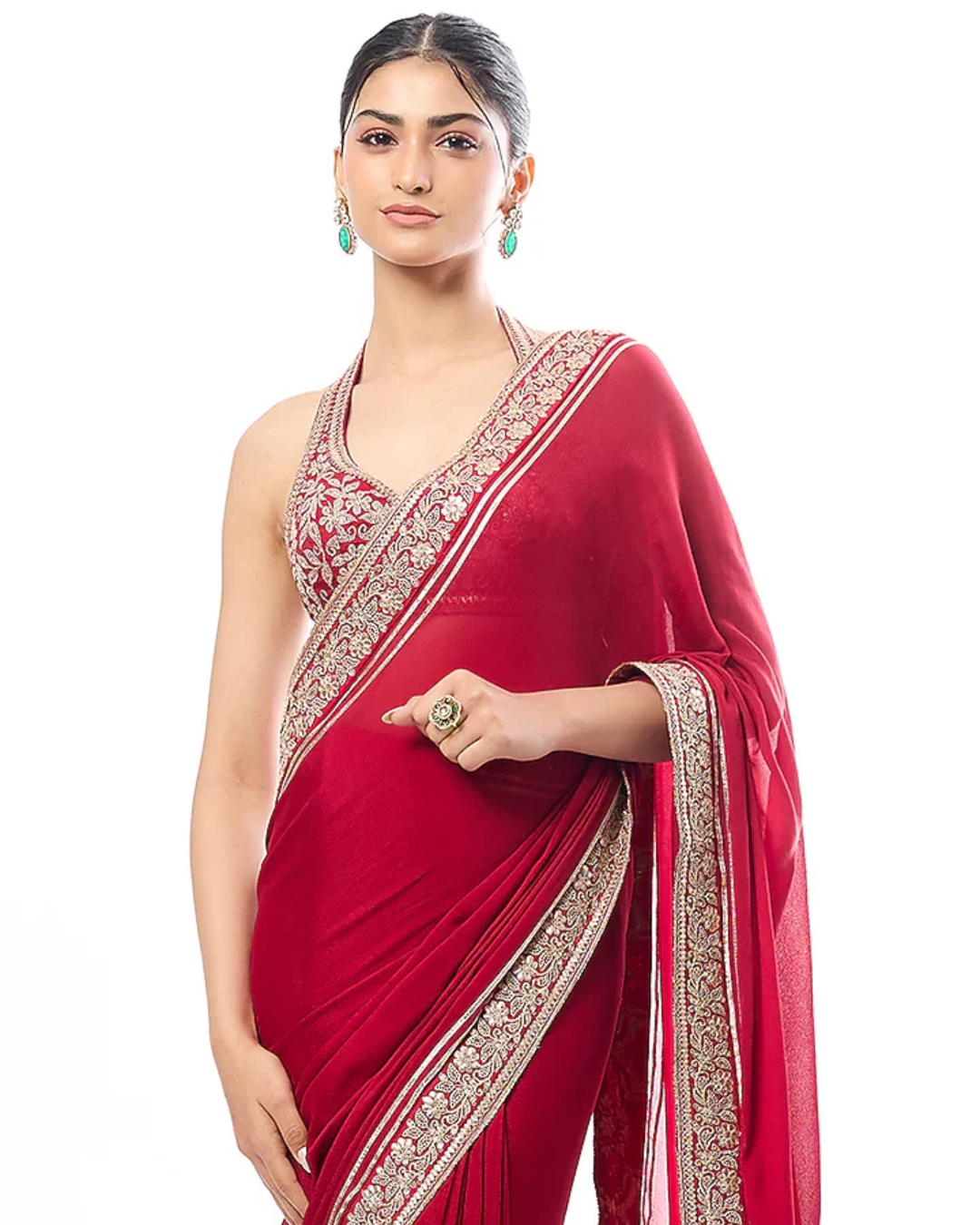 Gopi Vaid - Ahsaas Saree Set From Nizaam