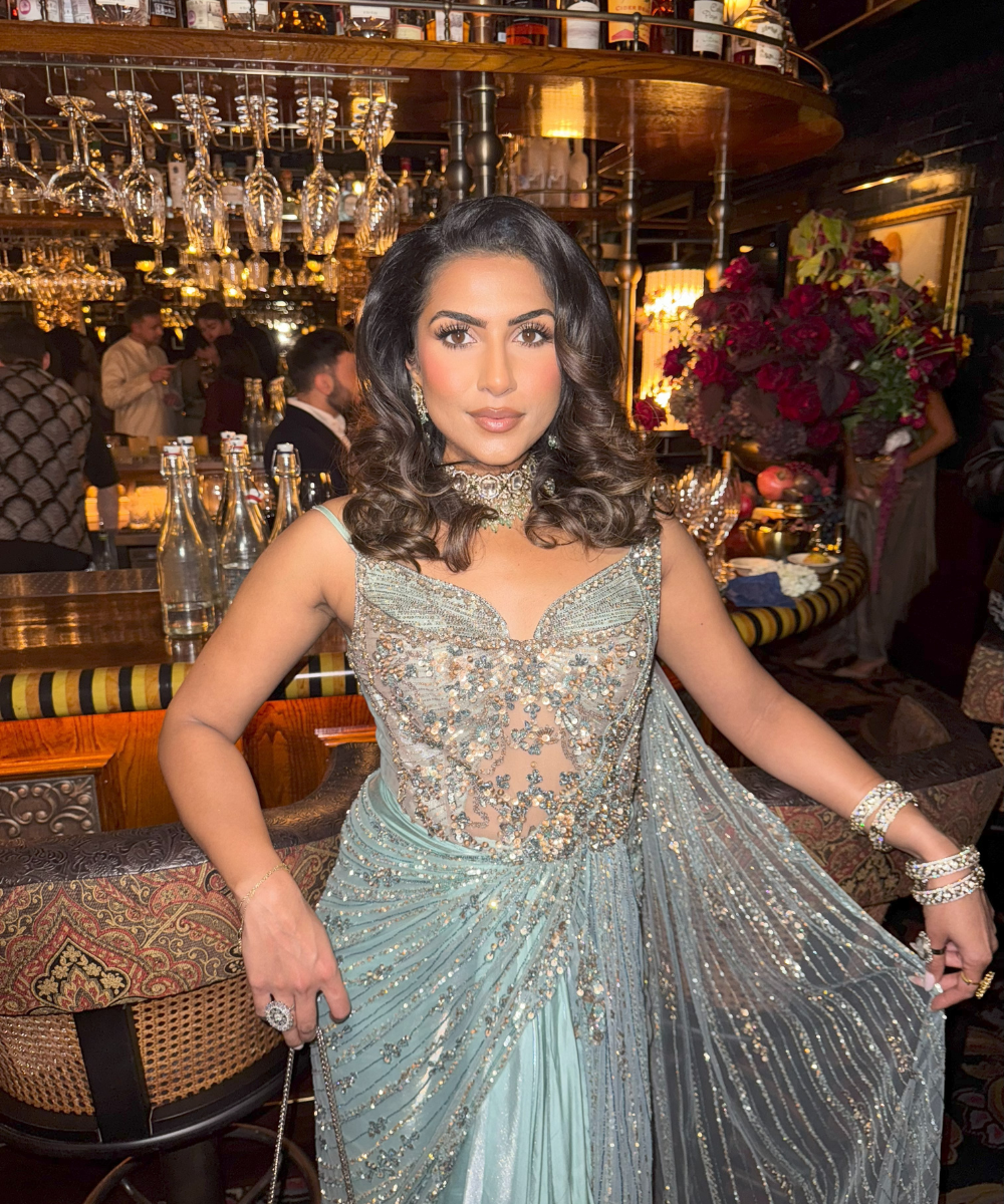 ADAARA COUTURE - Celestial Draped Elegance