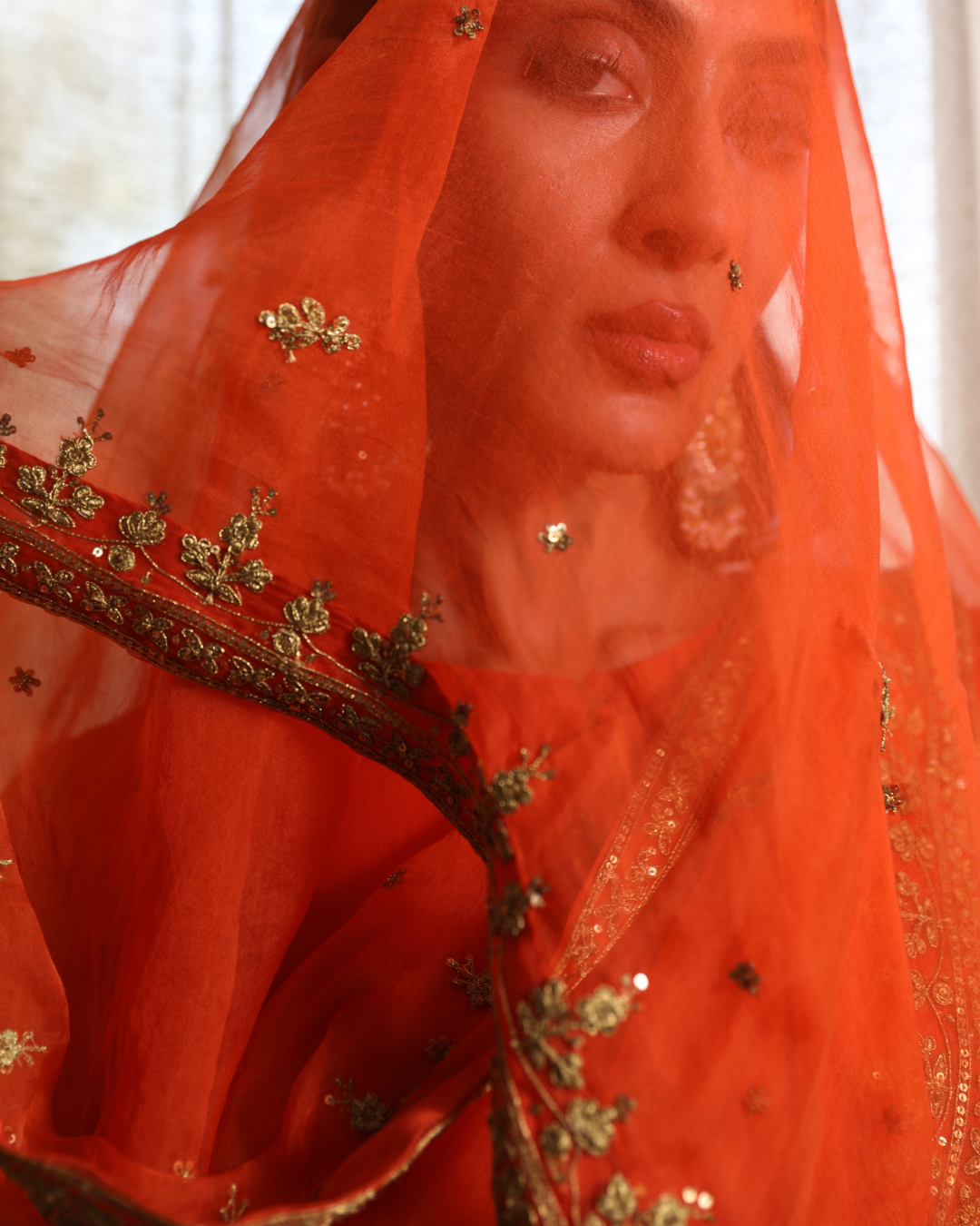 Esha Koul - Rust Dilkash Kurta Set