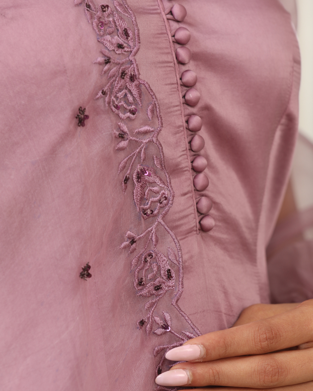Esha Koul - Lavender Kurta Set