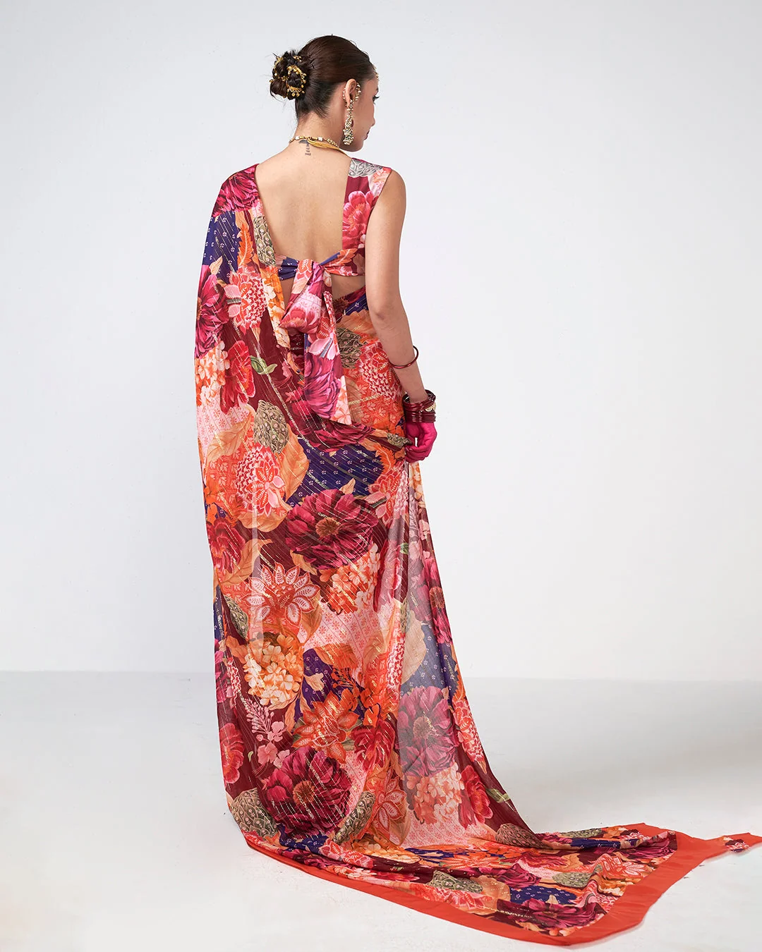 Rishi and Vibhuti - Anjana Saree From Gulon Ke Rang
