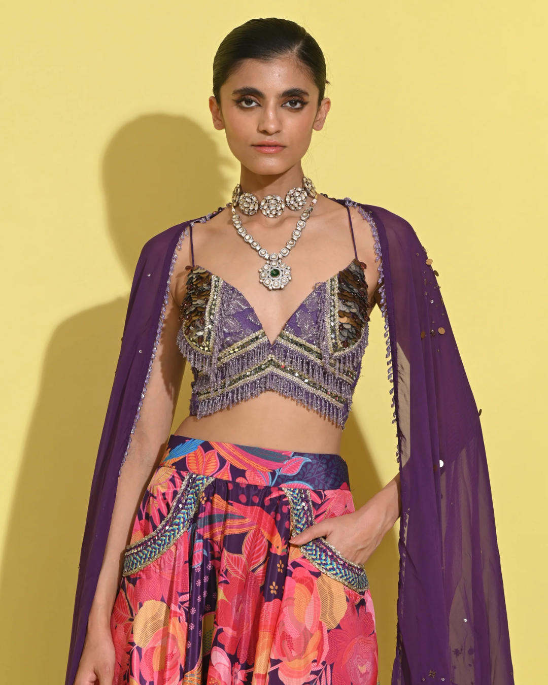 Rishi and Vibhuti - Swirl Set From Tamasha