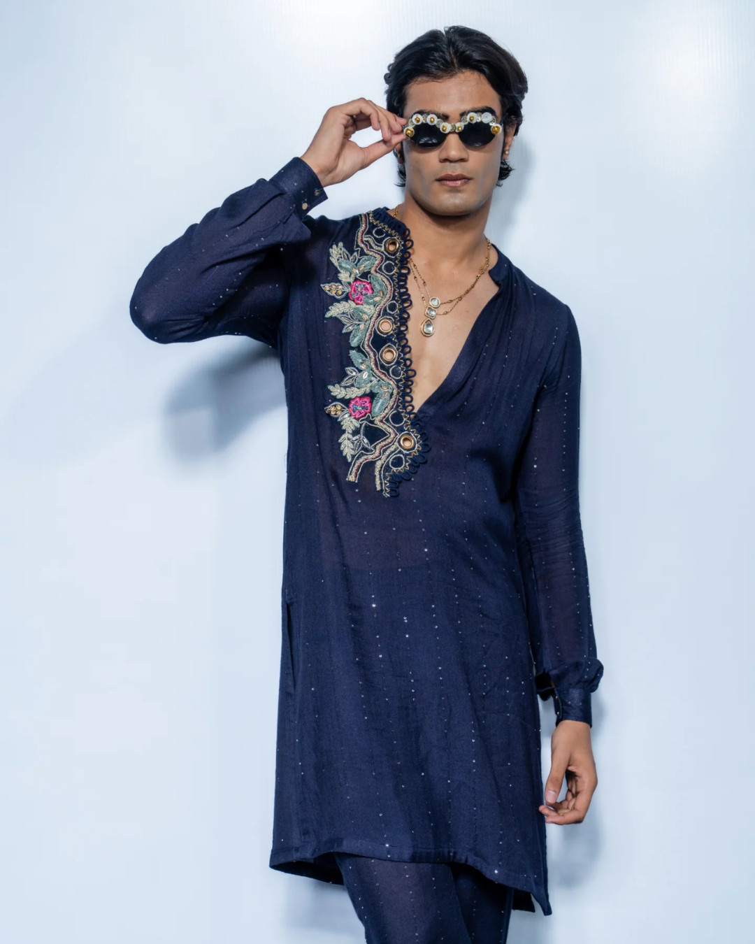 Rishi and Vibhuti - Indie Imprium Kurta Set From Rock & Roll