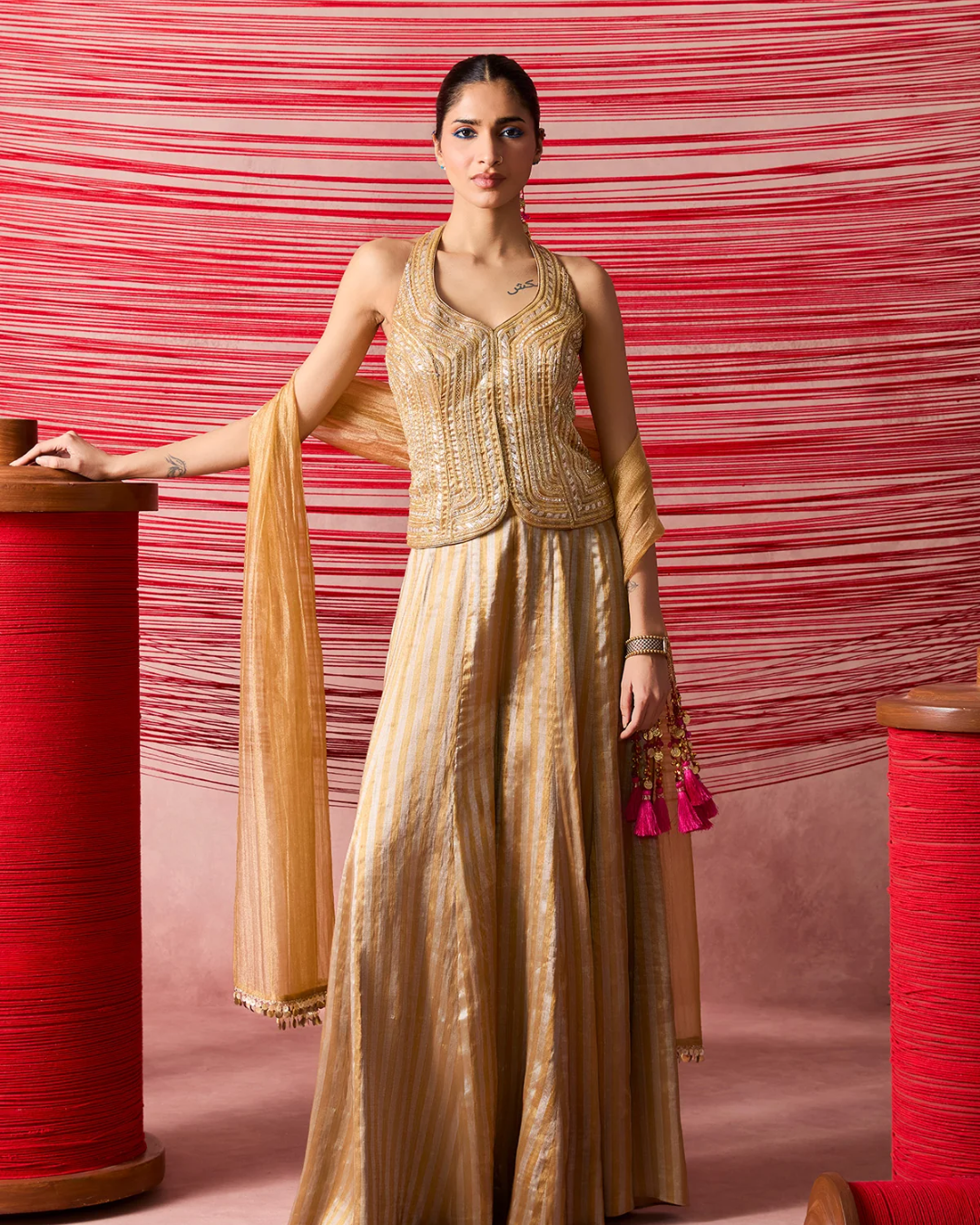 Chamee & Palak - Jannat Flared Pants From Jhoom