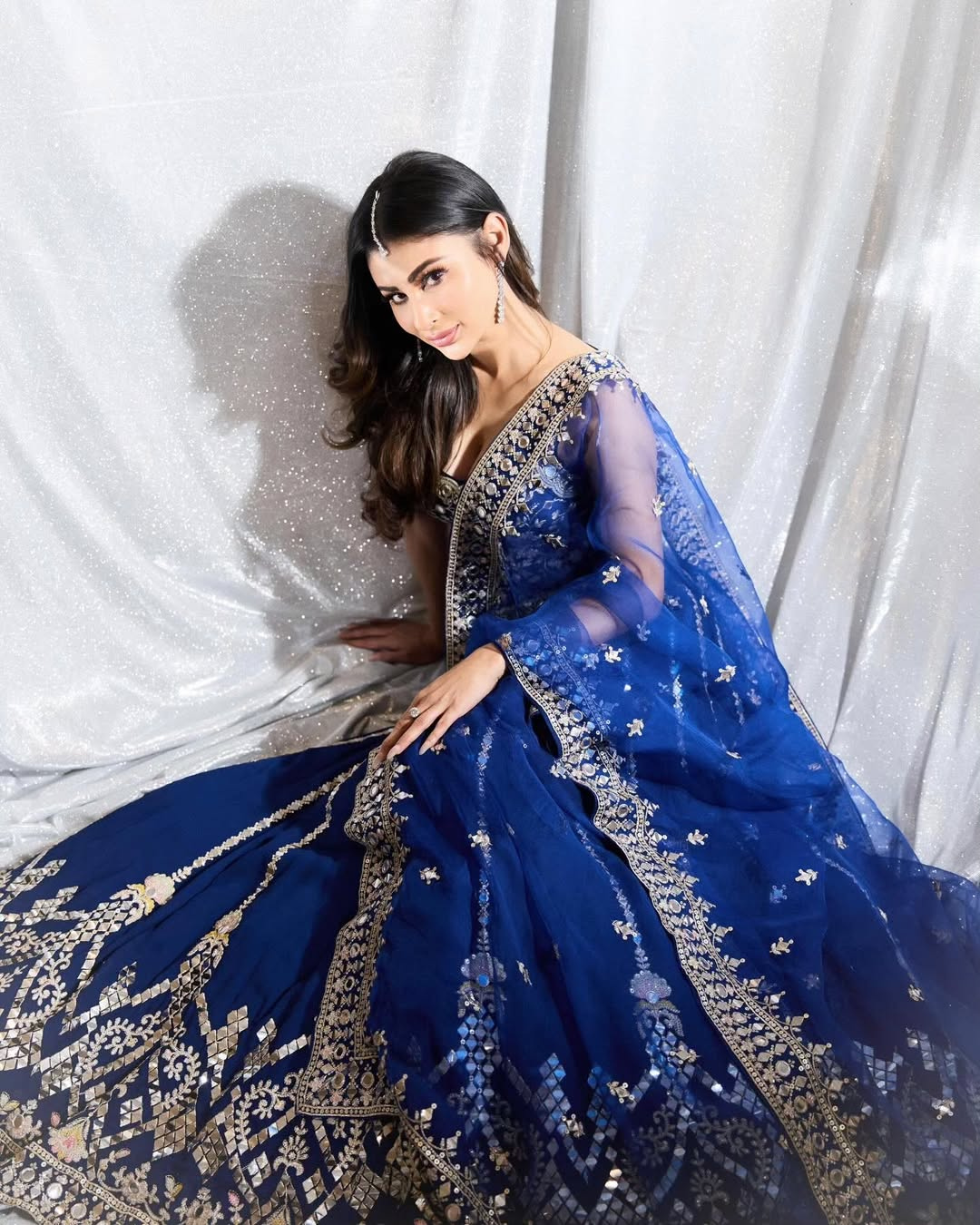 Gopi Vaid - Mouni Roy in Isya Lehenga Set From Jhilmil