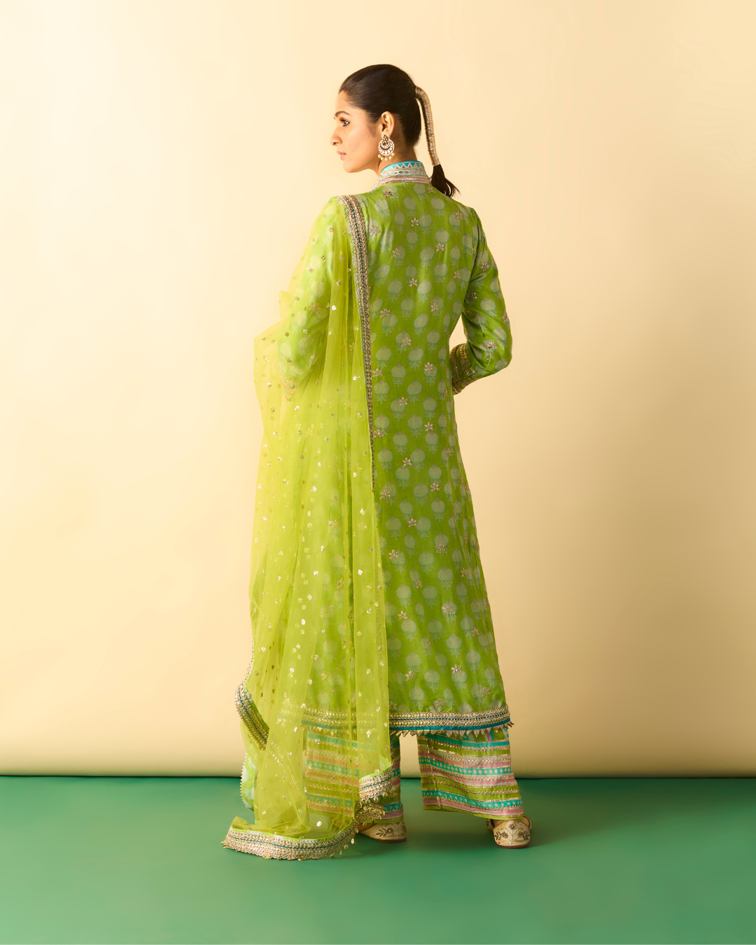 Gopi Vaid - Binita Pallazo Set From Chaar Bagh