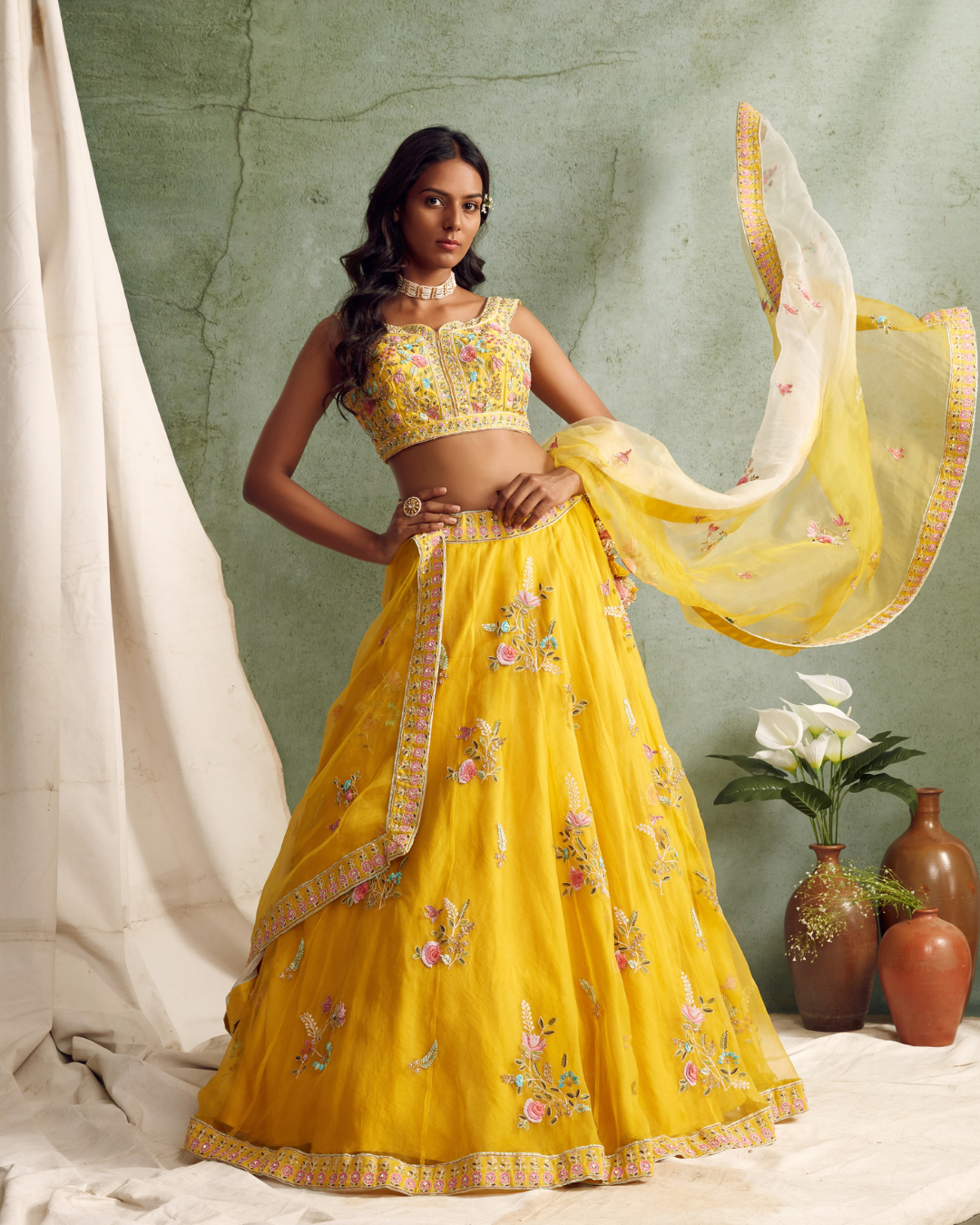 Priyanka Jain - Lehenga With Blouse And Dupatta From Love Of Tomorrow