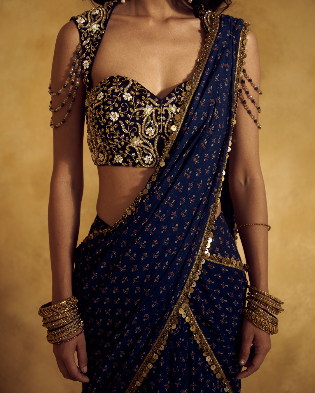 Rashika Sharma - MEERA SAREE SET FROM LASHKARA