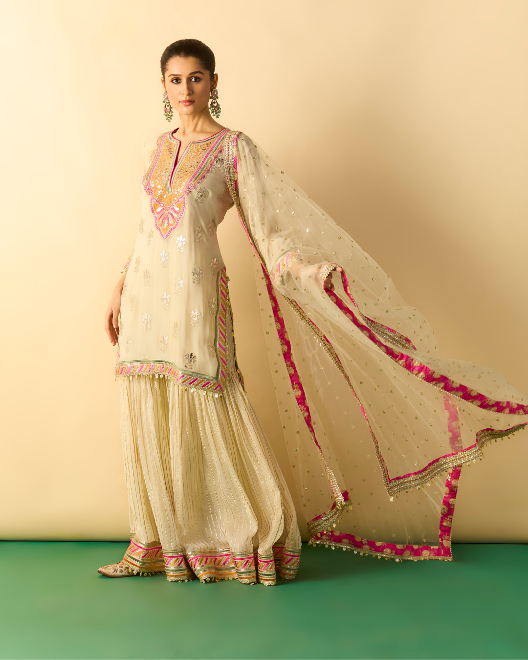 Gopi Vaid - Juie Sharara Set From Chaar Bagh