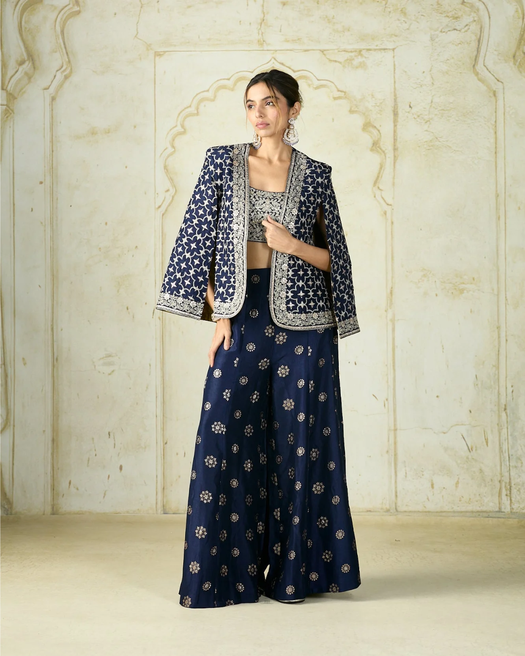 Gopi Vaid - Saachi Bhasin in Shaina Pant Set From Nizaam