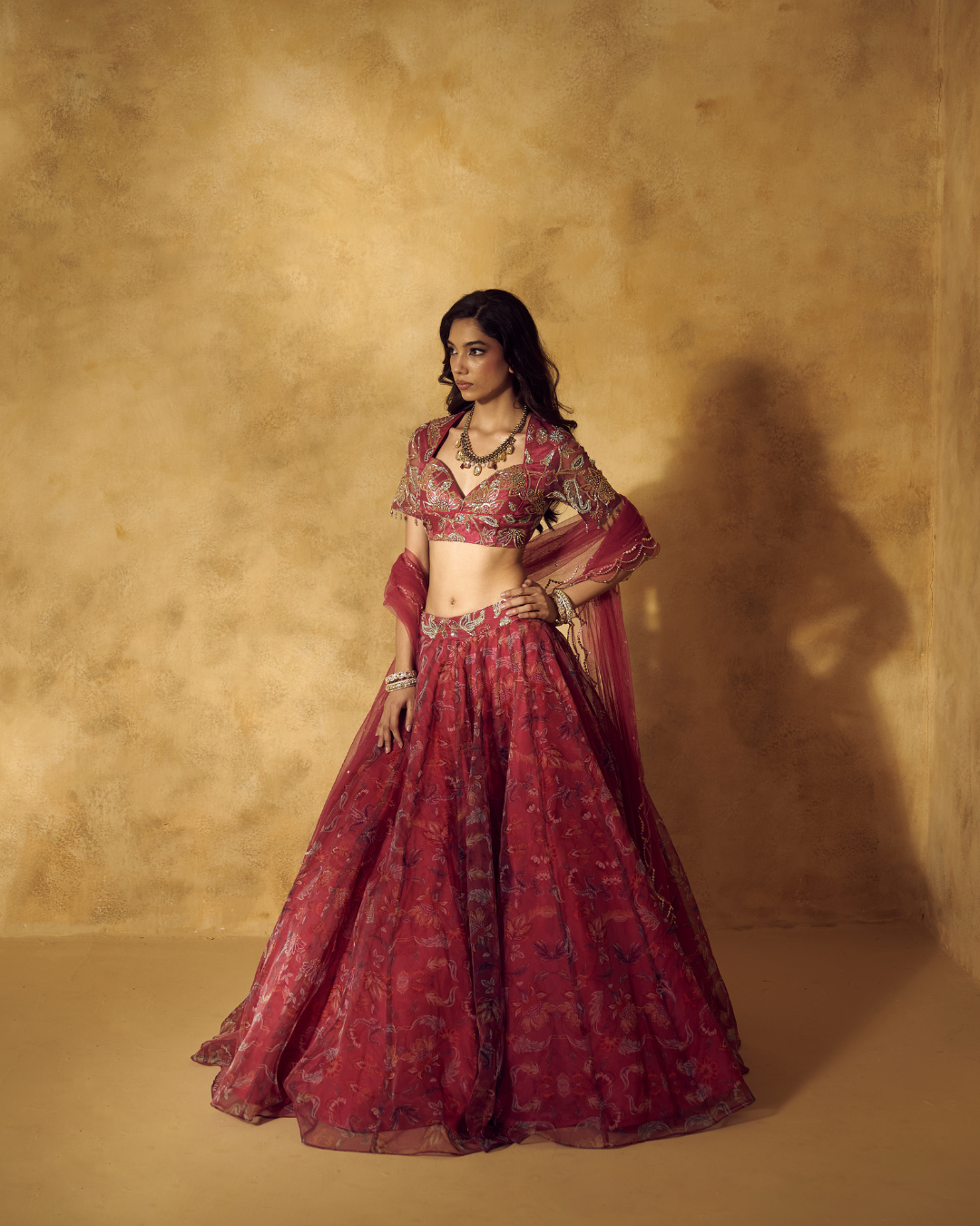 Rashika Sharma - ROSHNI LEHENGA SET FROM LASHKARA