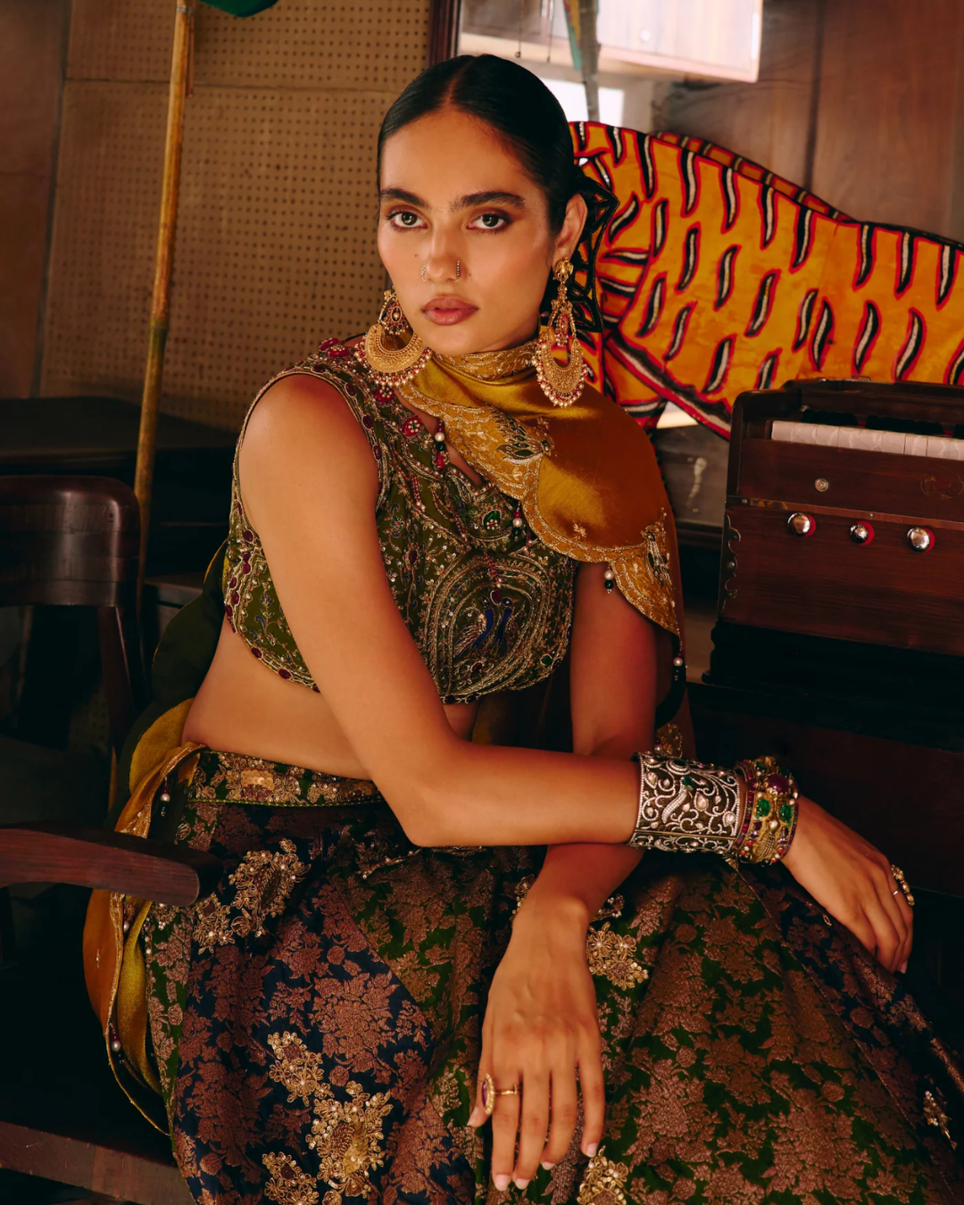 Aditi Gupta - Mādhurya Multicolor Lehenga Set From Chitrakatha