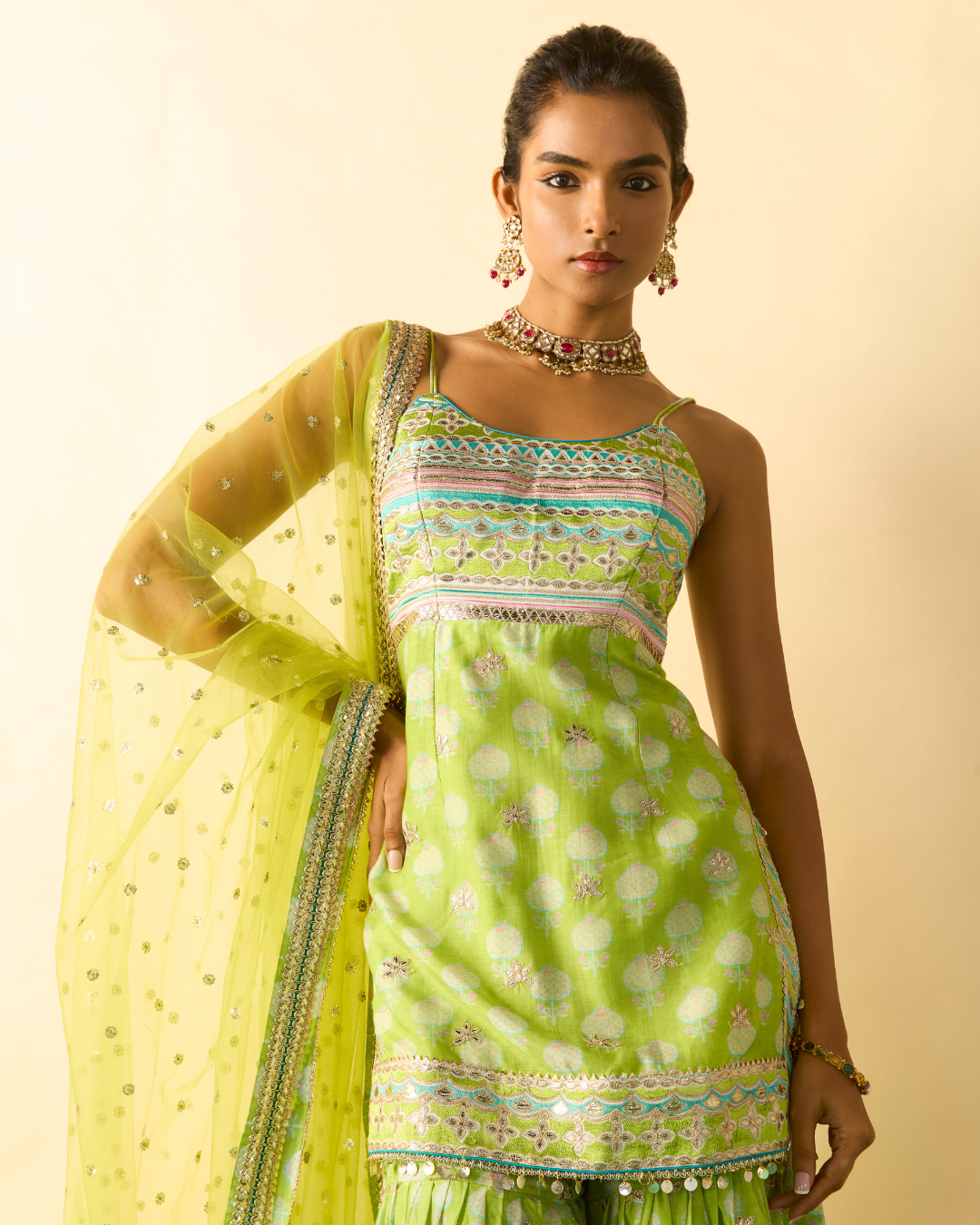 Gopi Vaid - Dhriaa Strappy Set From Chaar Bagh