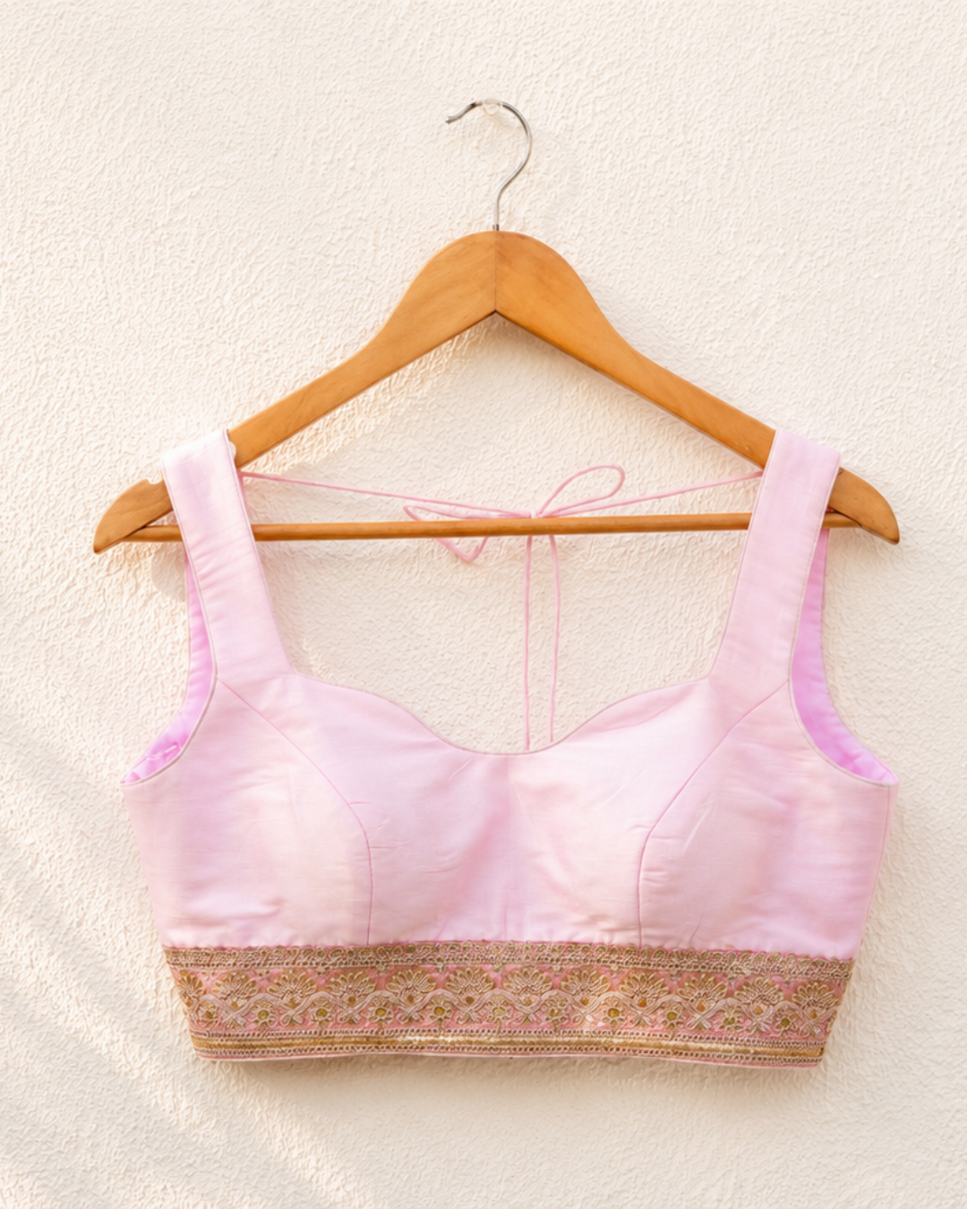 Anisha Shetty - Pink Stonework Lehenga Set