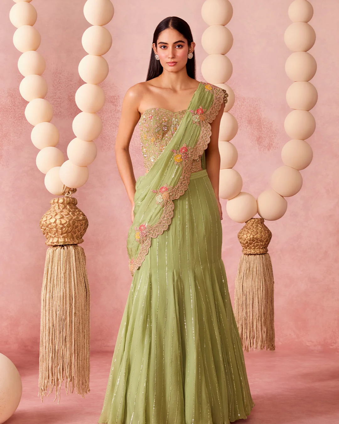 Chamee & Palak - Revati Saree From Jhoom
