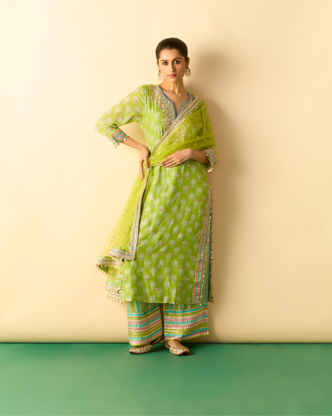 Gopi Vaid - Dwiti Kurta Set From Chaar Bagh