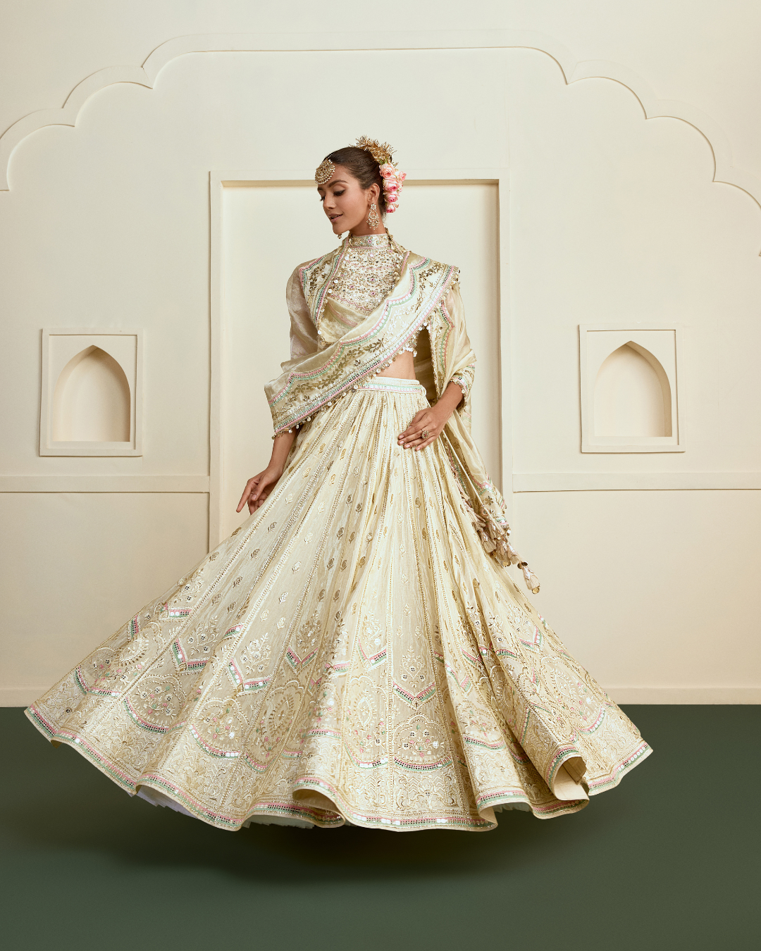 Gopi Vaid - Aabira Lehenga Set From Chaar Bagh
