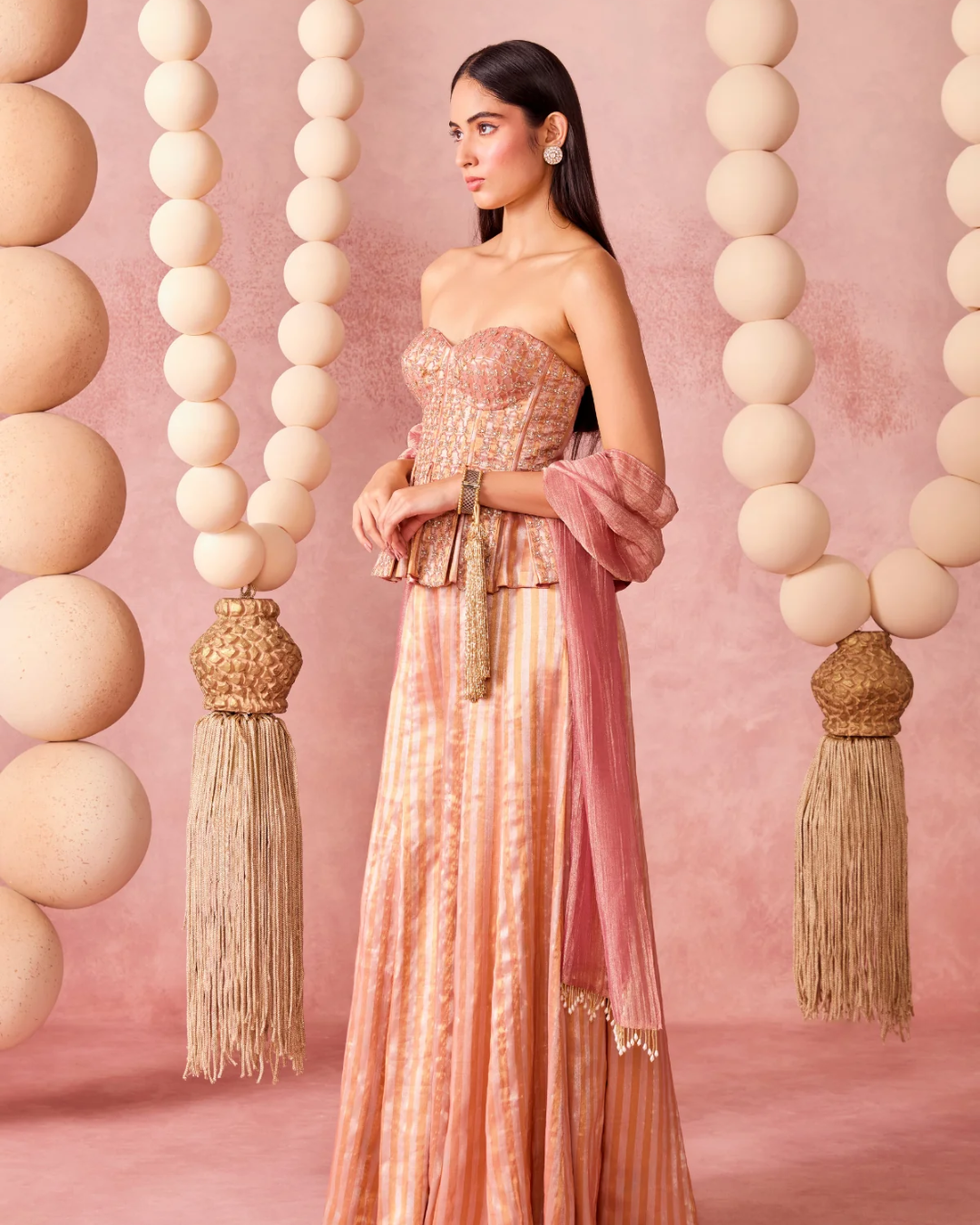 Chamee & Palak - Kshama Corset Pant From Jhoom