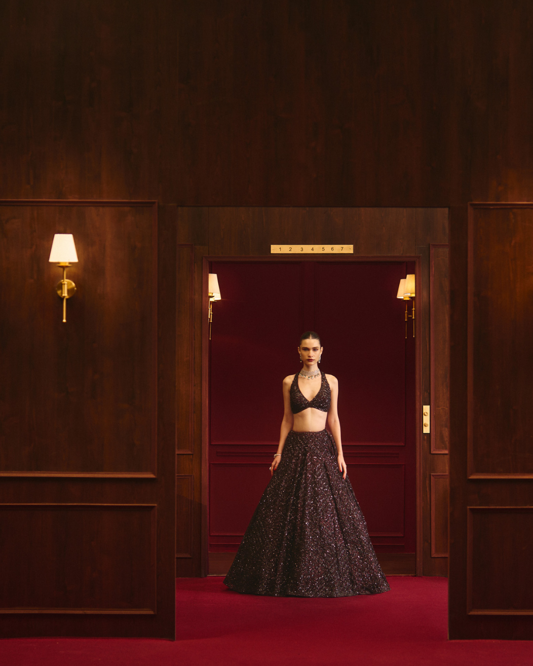 Angad Singh - Burgundy Crown From The Regent