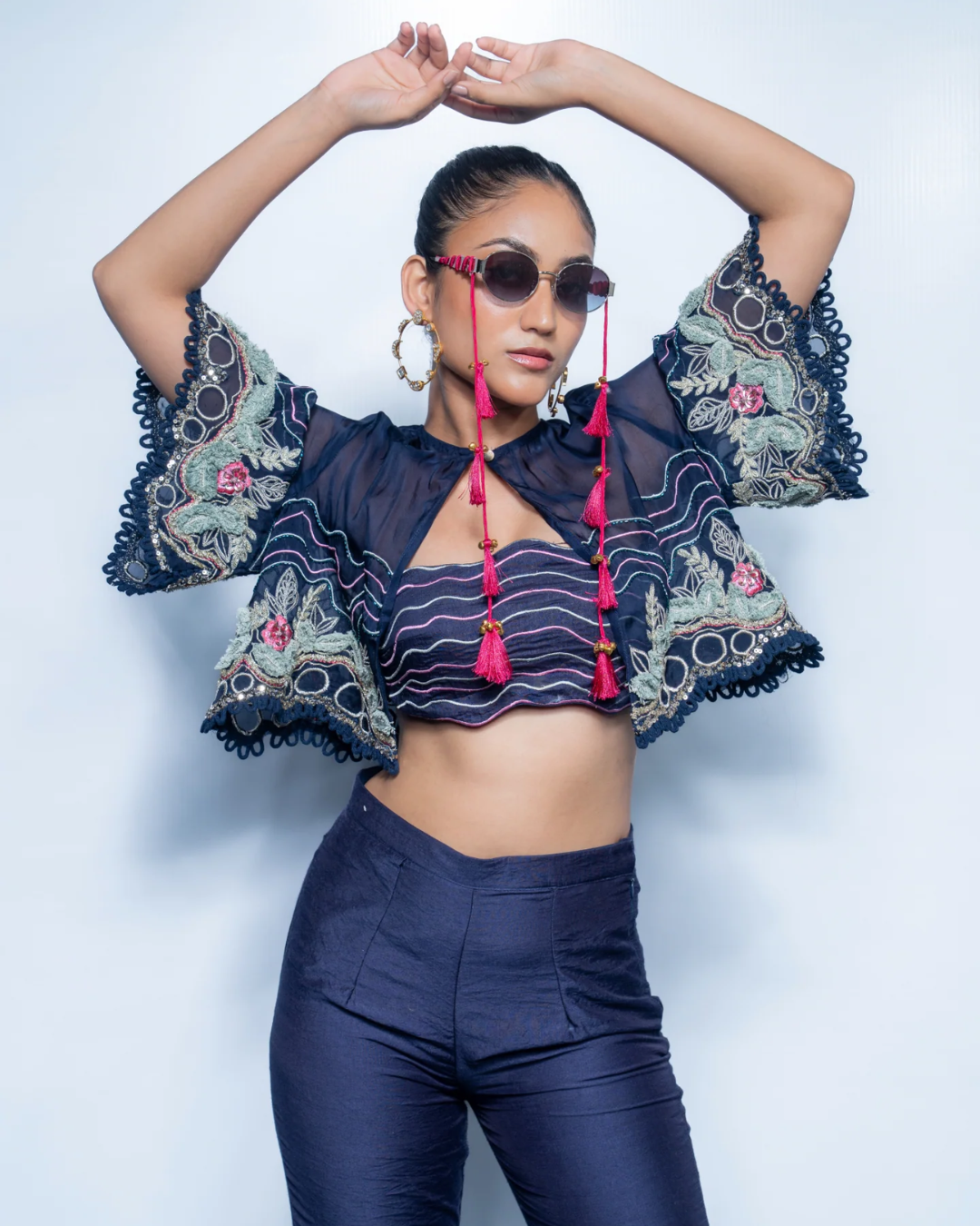 Rishi and Vibhuti - Imperial Cape Set From Rock & Roll