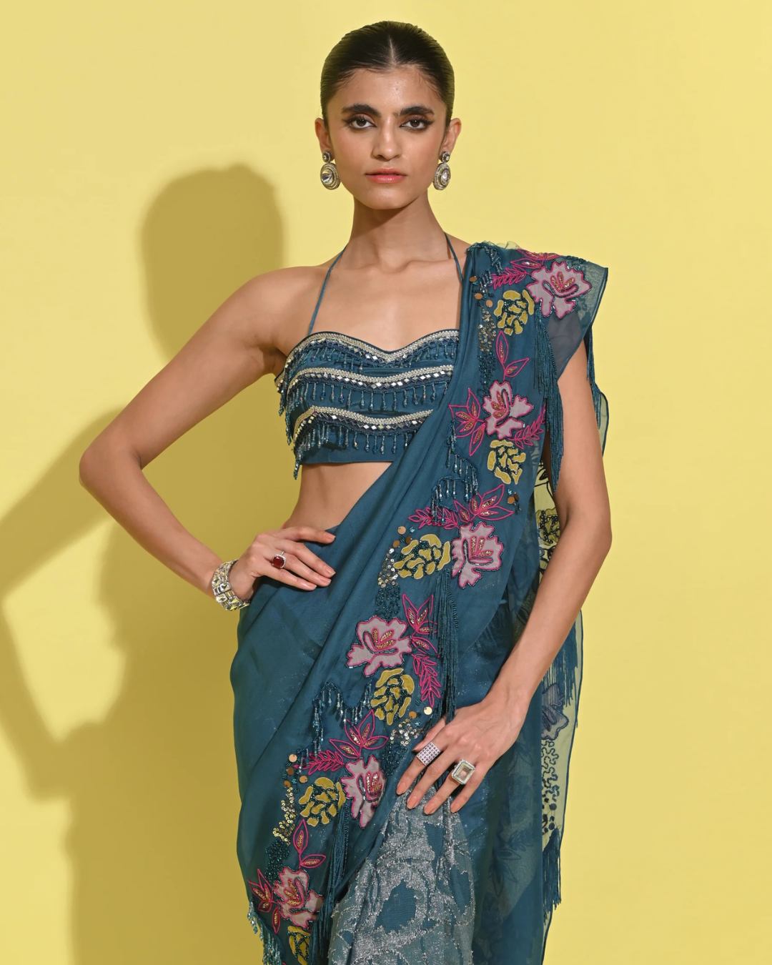 Rishi and Vibhuti - Whirl Saree From Tamasha
