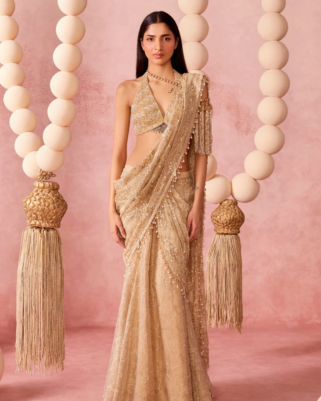 Chamee & Palak - Sitara Saree From Jhoom