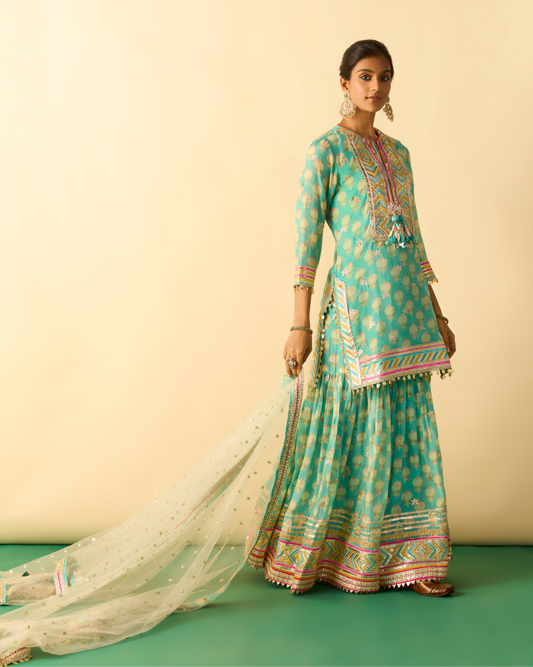 Gopi Vaid - Aarzoo Sharara Set From Chaar Bagh