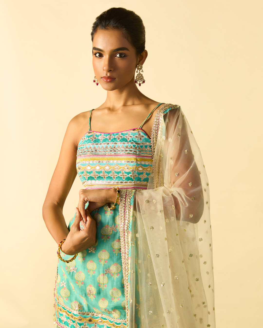 Gopi Vaid - Dhriaa Strappy Set From Chaar Bagh
