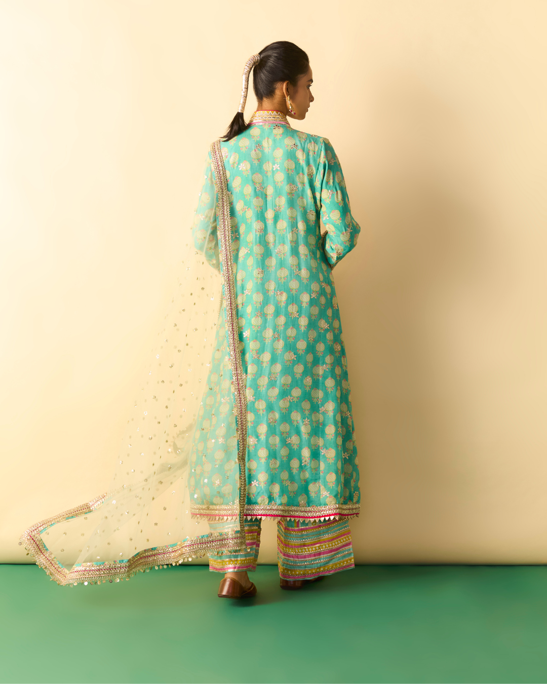 Gopi Vaid - Binita Pallazo Set From Chaar Bagh