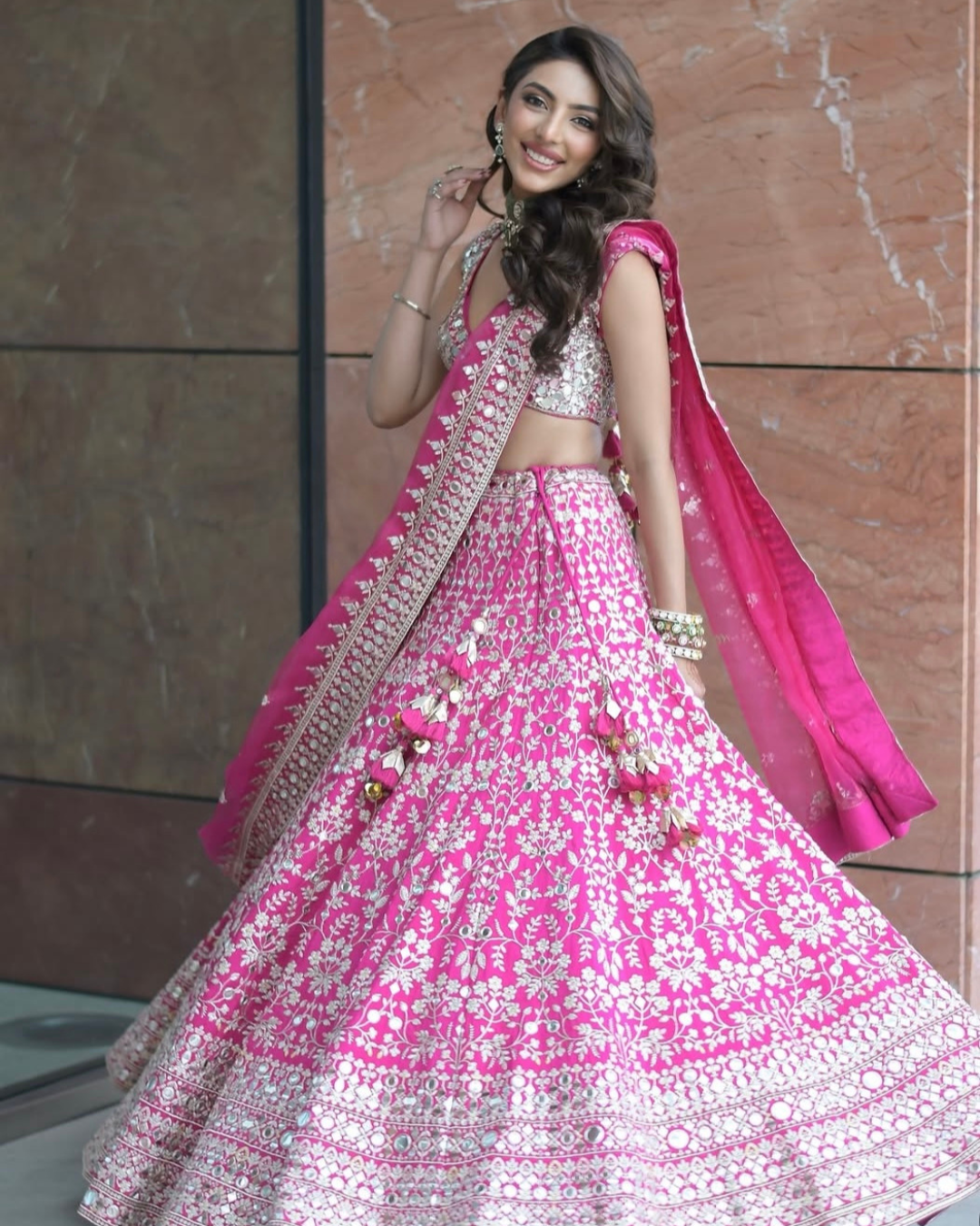 Gopi Vaid - Mallika in Niranjana Lehenga Set From Jhilmil