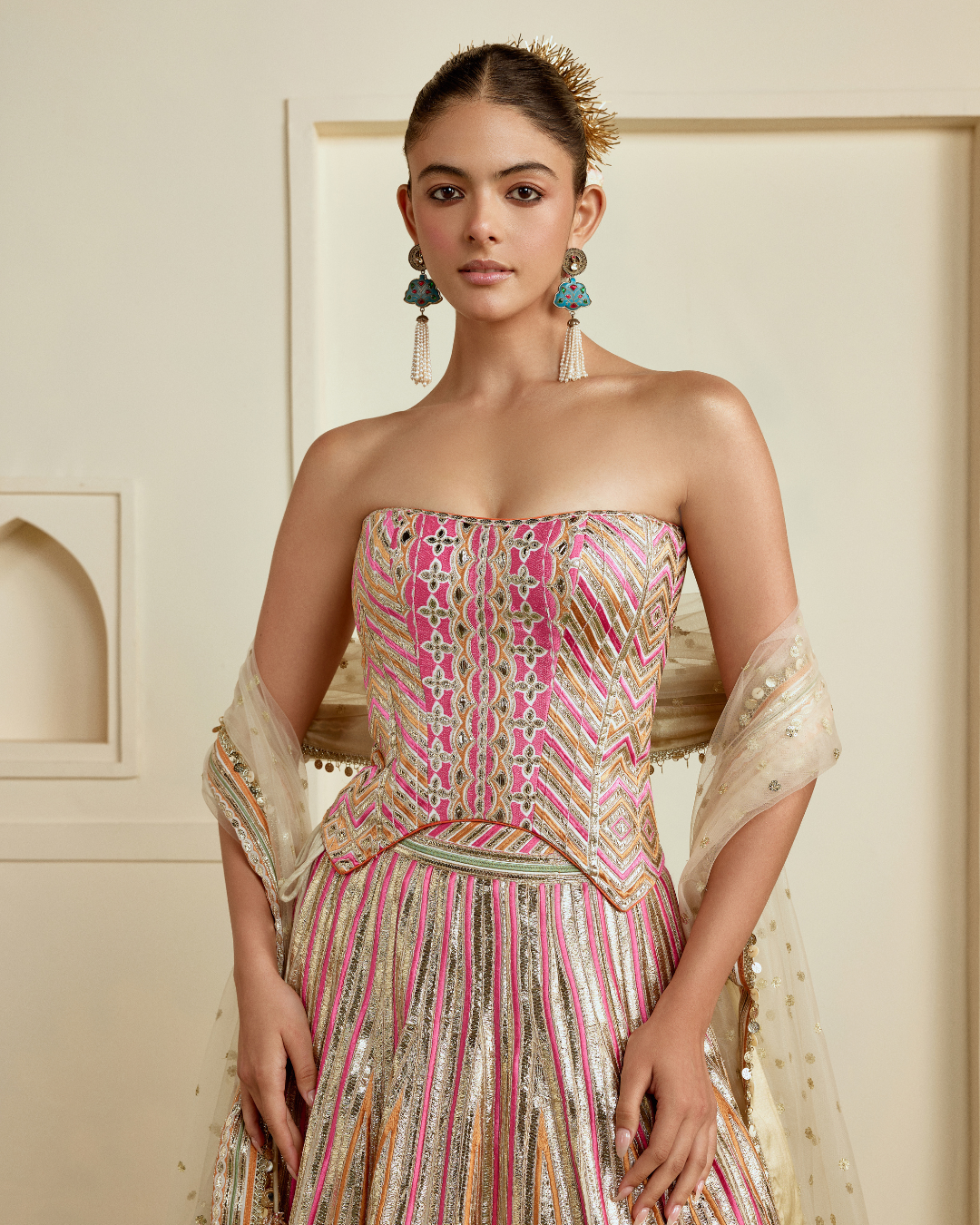 Gopi Vaid - Ameesha Lehenga Set From Chaar Bagh