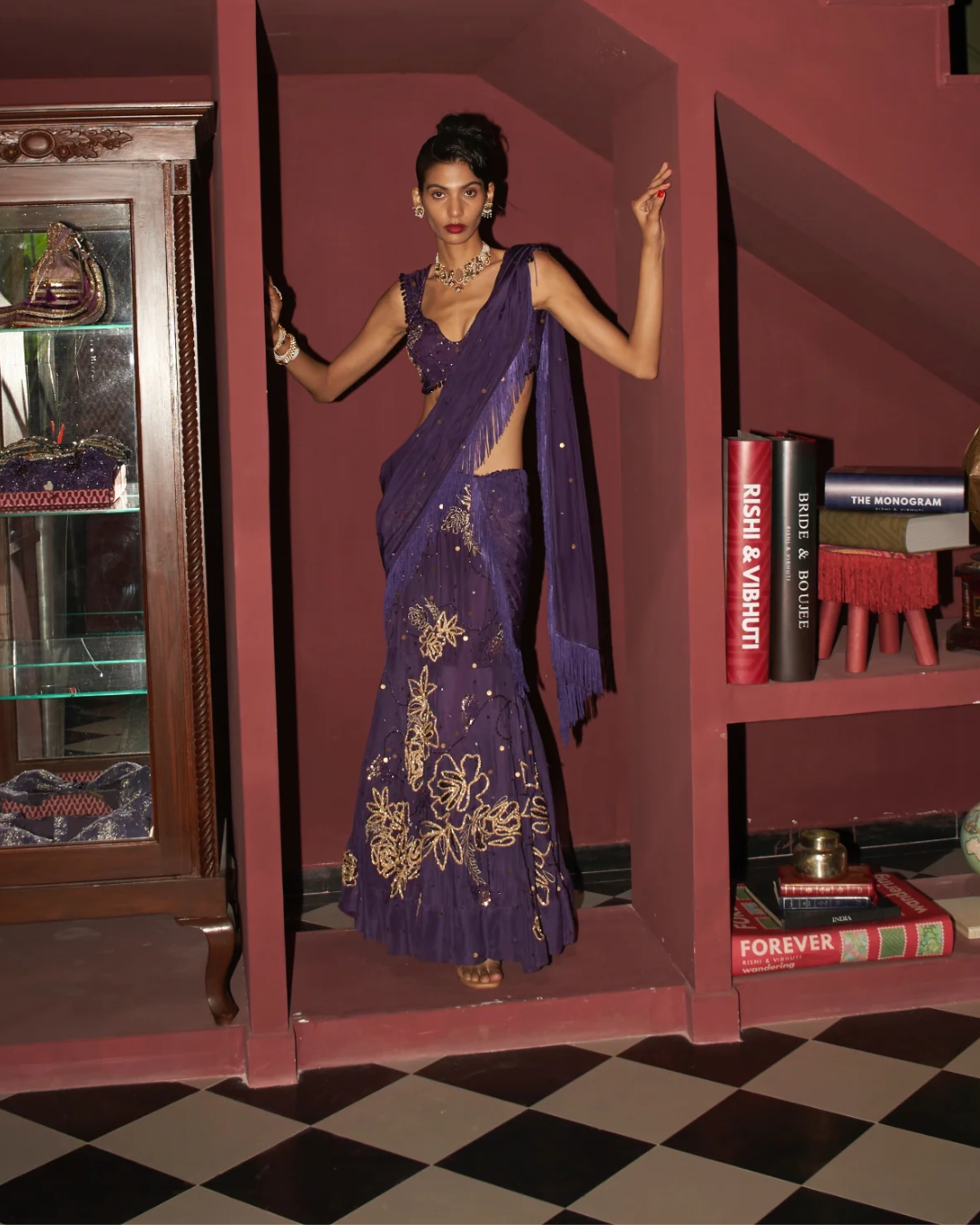 Rishi and Vibhuti - Majestic Lehenga Set From Rock & Roll