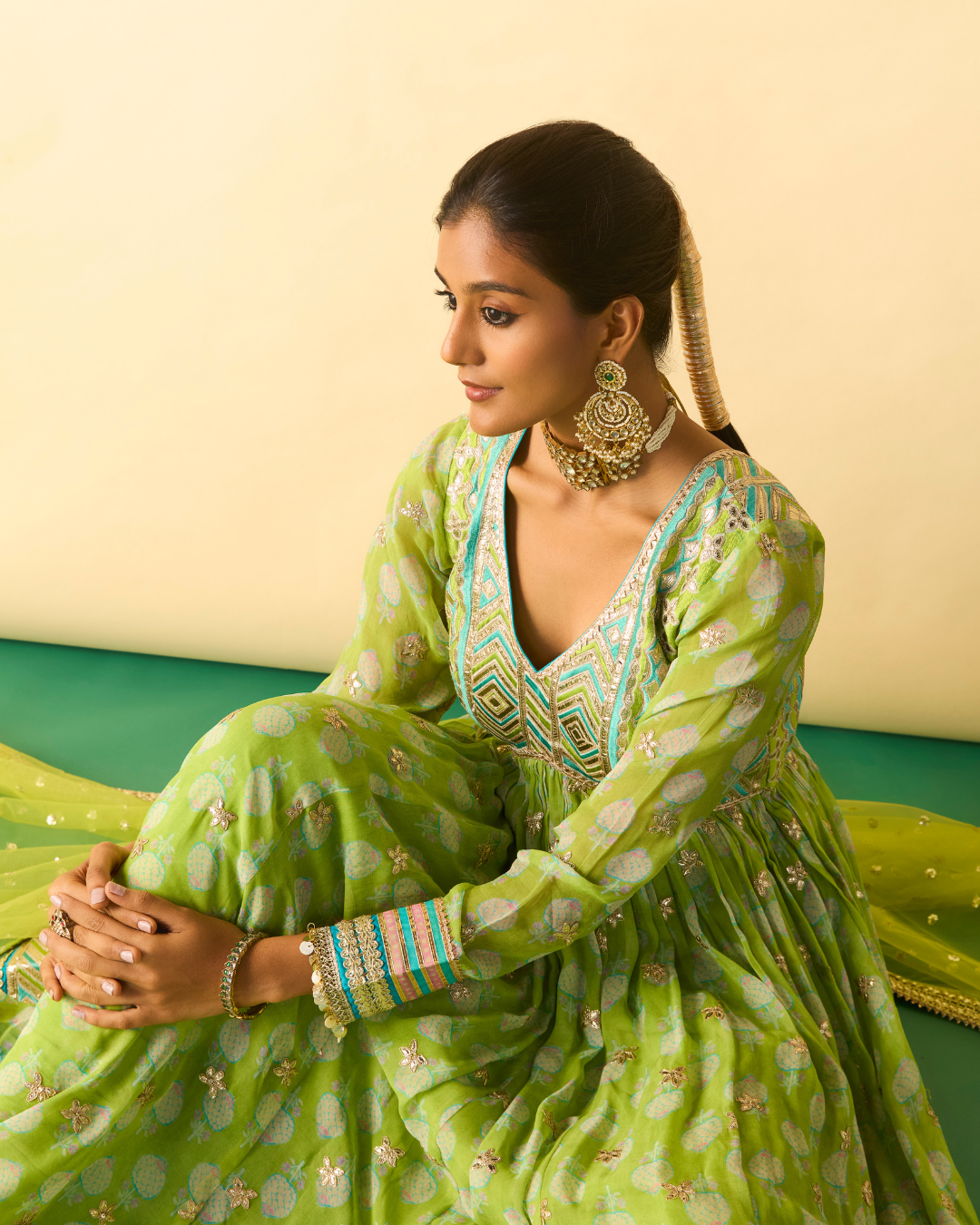 Gopi Vaid - Akira Anarkali Set From Chaar Bagh