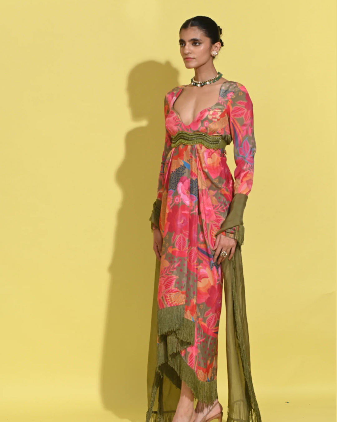 Rishi and Vibhuti - Radiant Twist Dress From Tamasha