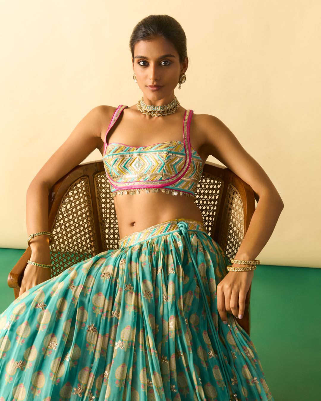 Gopi Vaid - Mannat Lehenga Set From Chaar Bagh