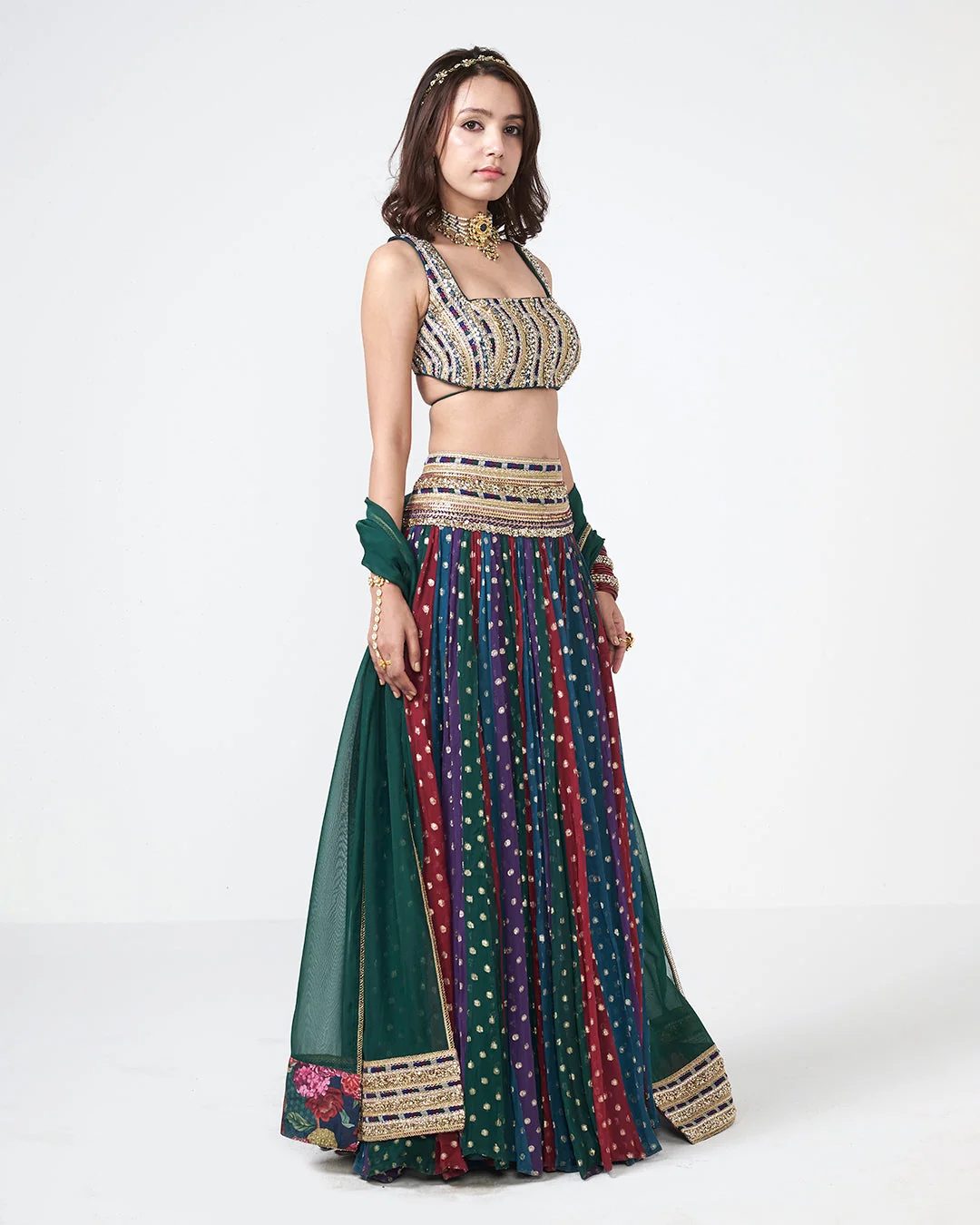 Rishi and Vibhuti - Rangeen Lehnga From Gulon Ke Rang