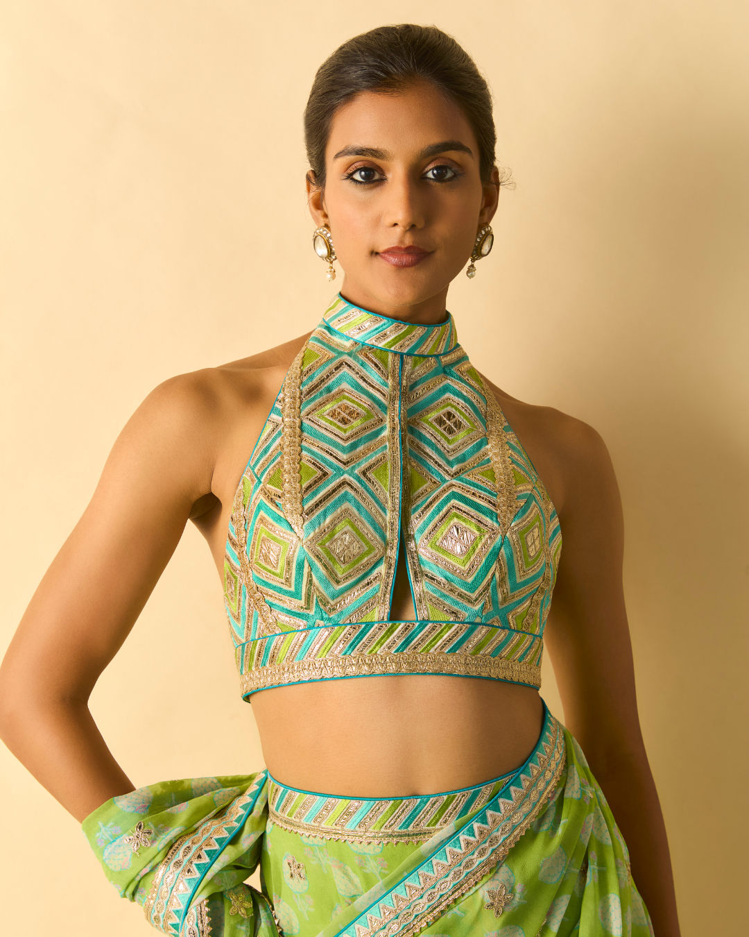 Gopi Vaid - Labdhi Saree Set From Chaar Bagh