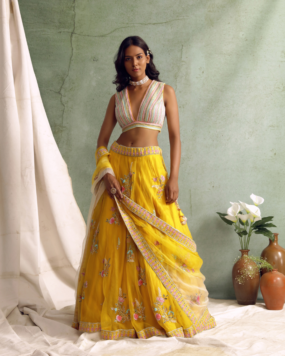 Priyanka Jain - Lehenga With Blouse And Dupatta From Love Of Tomorrow