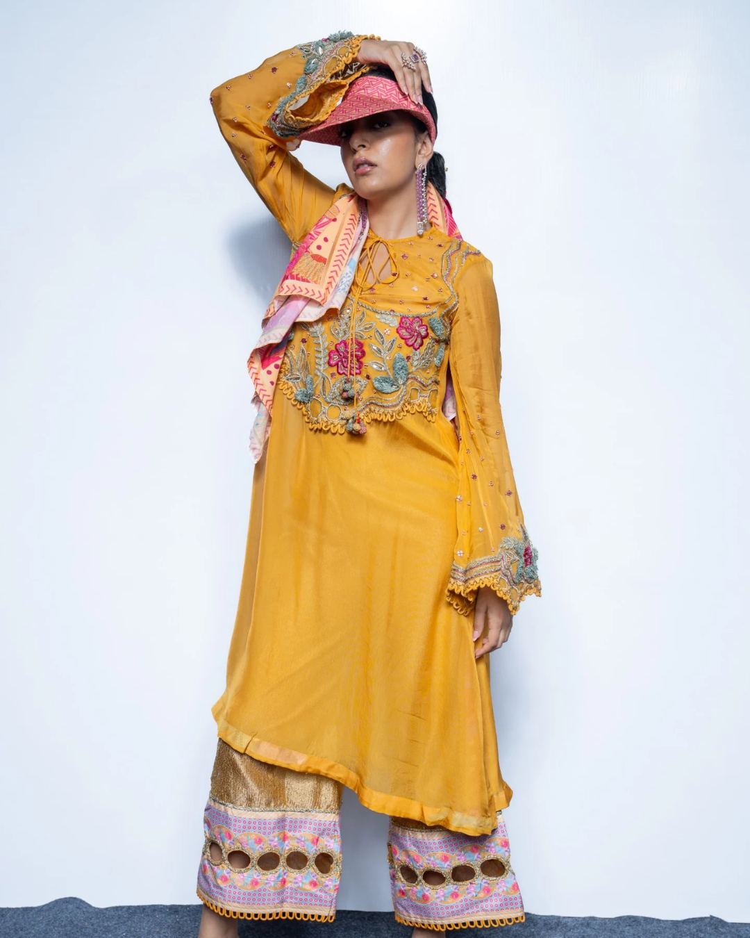 Rishi and Vibhuti - Sunbeam Kurta Set From Rock & Roll