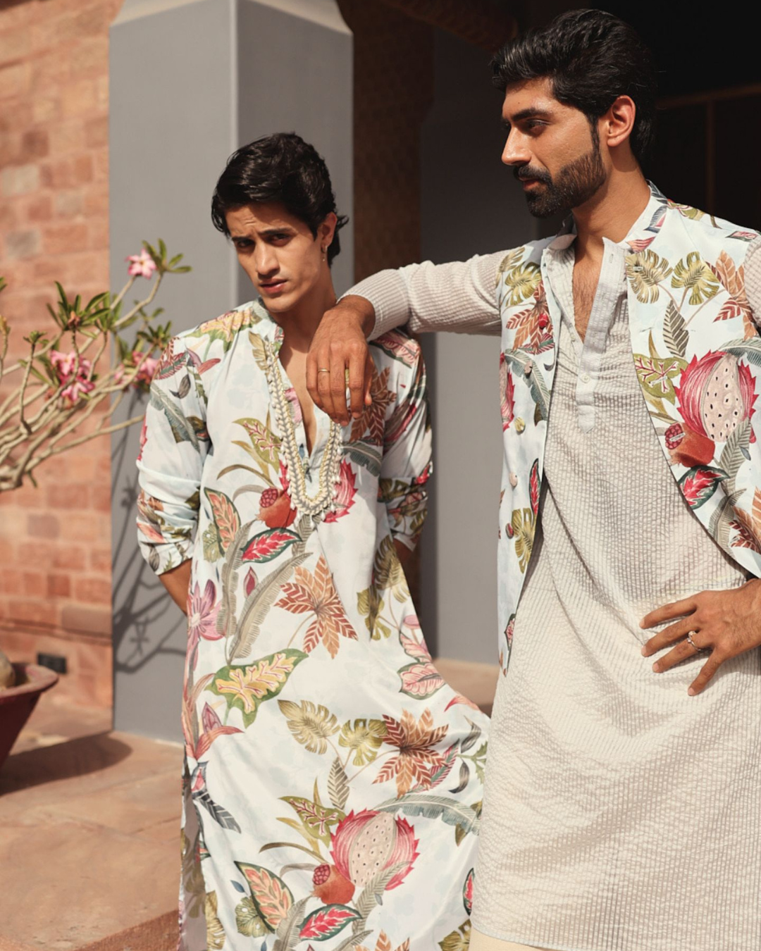 Rishi and Vibhuti - Chand Jashn Kurta From Ek Main Aur Ek Tu