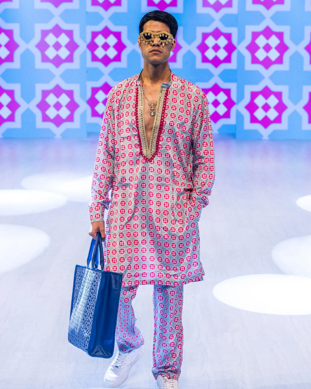 Rishi and Vibhuti - Regalia Kurta Set From Rock & Roll