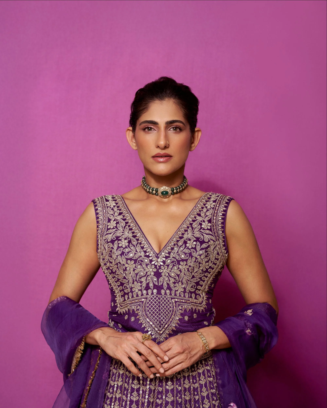Gopi Vaid - Kubbra sait in Razia Lehenga Set From Nizaam