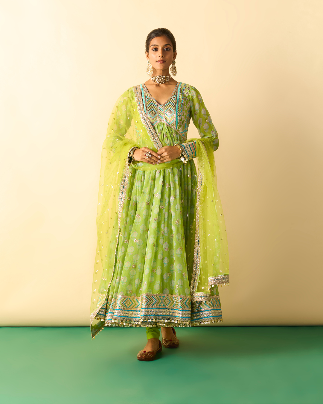 Gopi Vaid - Akira Anarkali Set From Chaar Bagh