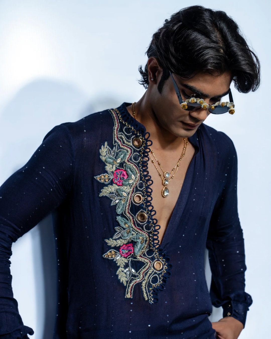 Rishi and Vibhuti - Indie Imprium Kurta Set From Rock & Roll