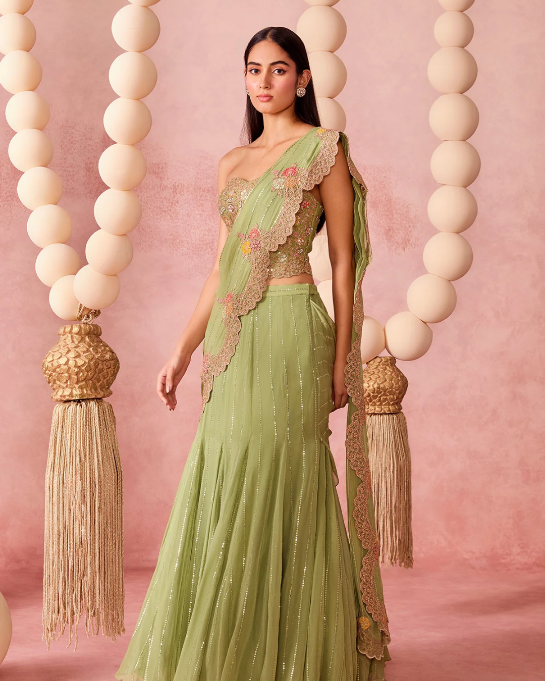 Chamee & Palak - Revati Saree From Jhoom