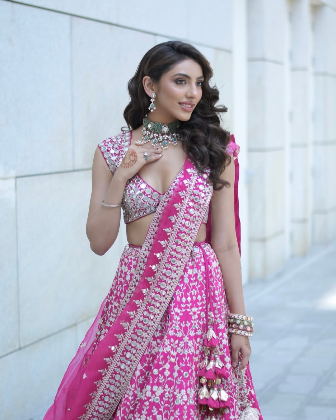 Gopi Vaid - Mallika in Niranjana Lehenga Set From Jhilmil