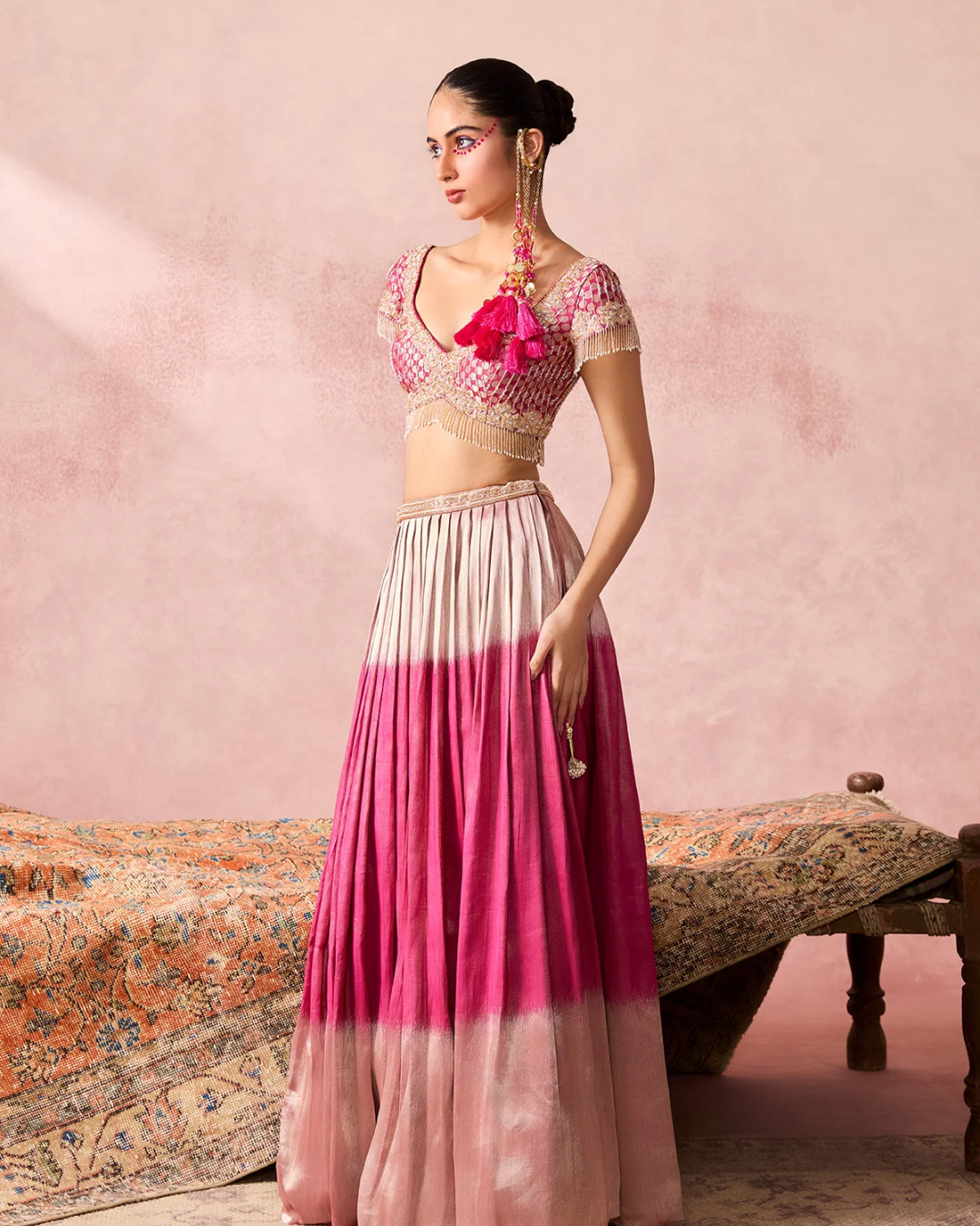 Chamee & Palak - Reet Lehenga From Jhoom