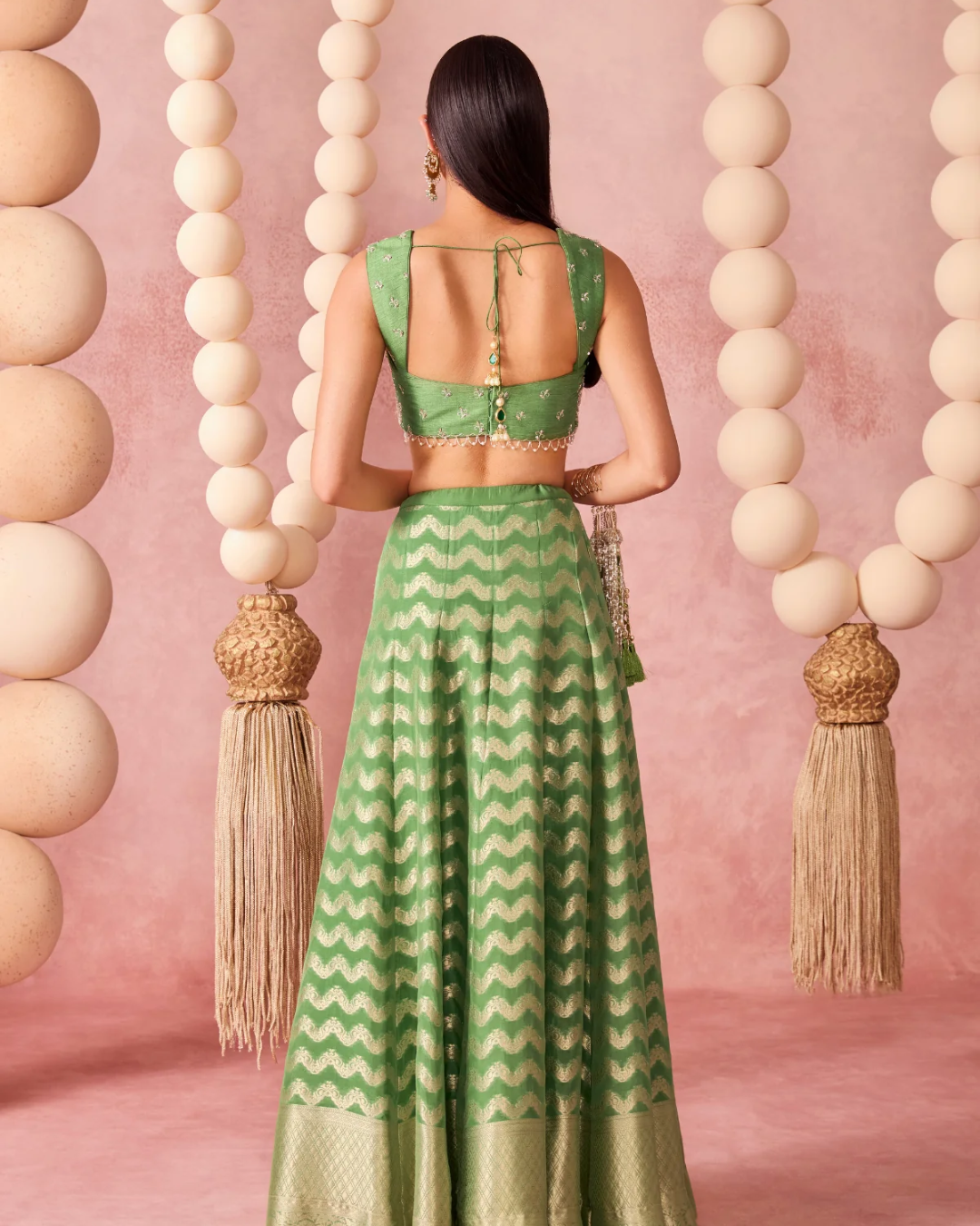 Chamee & Palak - Aafreen Lehenga From Jhoom