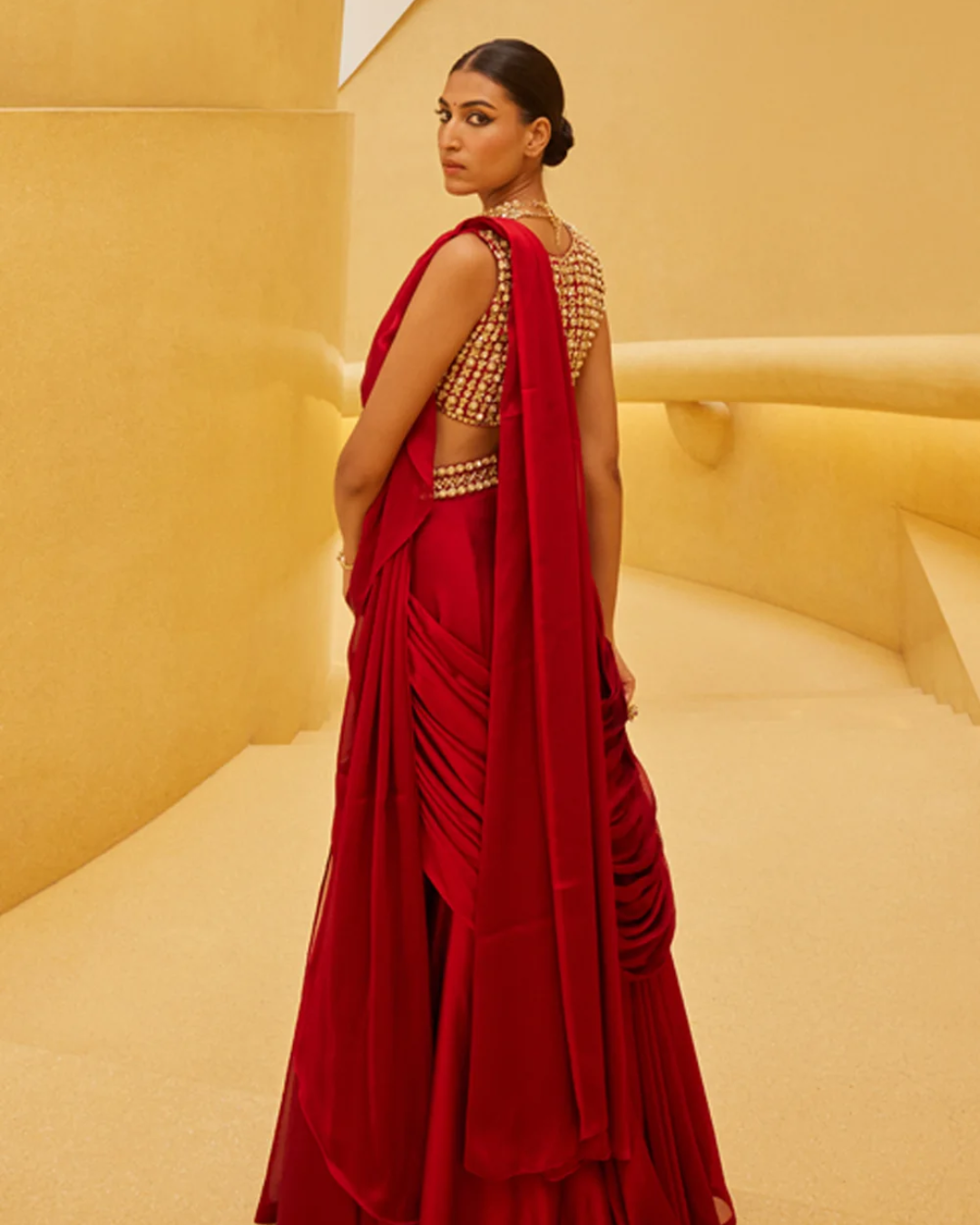 Prevasu - Red Saree From Eraya