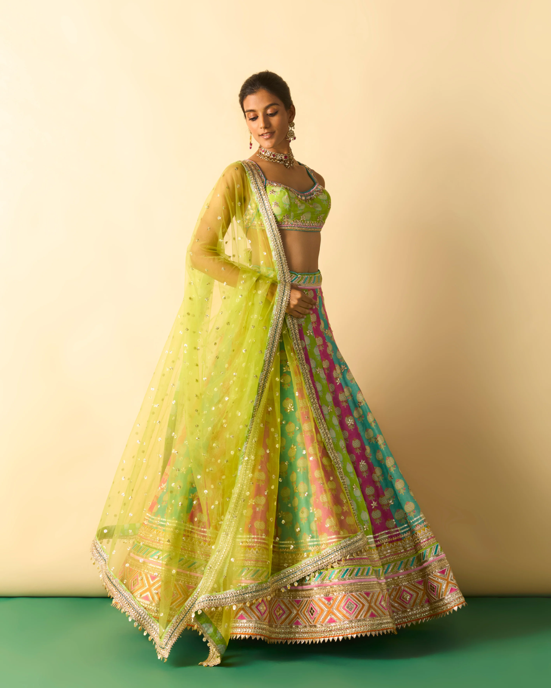 Gopi Vaid - Shyama Lehenga Set From Chaar Bagh